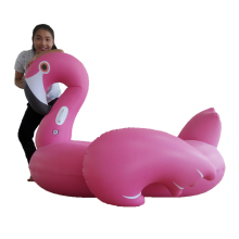 Custom design inflatable flamingo giant beach flamingo