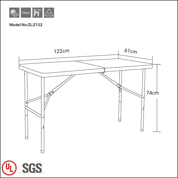 1.2m Folding Table