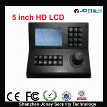 5 Inch Color High Definition LCD Screen PTZ Keyboard Controller