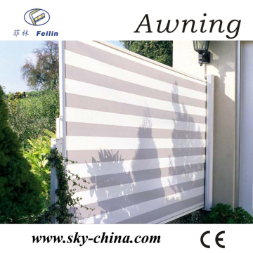 Retractable awning Polycarboante canopy awning