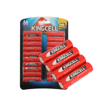 Eco-Friendly 1.5V AA Industrial Dry Alkaline Batteries (No.5 LR6)