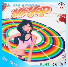 Music led stiker car stickers equalizer design music car sticker lighting