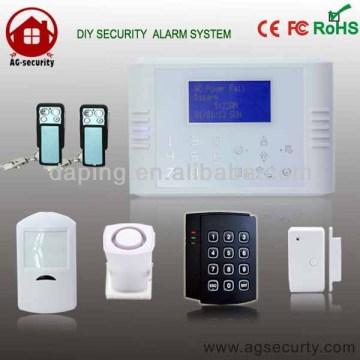 Wireless gsm home alarm system kit wireless security system for home