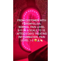 LED pain relief weight loss infrared red light body pad wrap