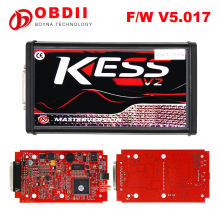 EU Version Kess V5.017 Red board programmable ecu motorcycle V2.23 No Token Limitation OBD2 ECU programming tools