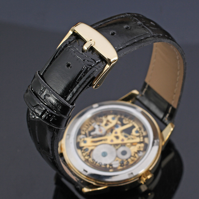 Winner Men's Fashion Casual Hollow Men Classic Business Automatic Mechanical Watch men's Watch