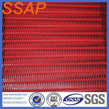Large loop polyester spiral filter wrie mesh fabric