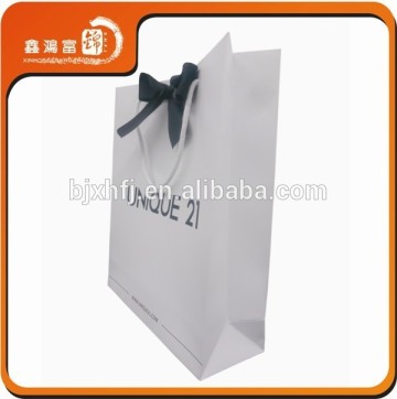 hot sale crazy price shopping paper bags with your own logo