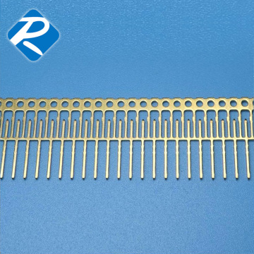 High-speed through-hole precision terminal