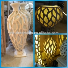 Sandstone outdoor garden lighting