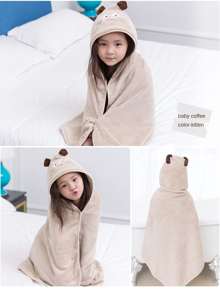 Animal Shape Baby Hooded Bathrobe Cute Baby Bath Towel Baby Bath Towel Fashion Newborn Blankets Kids Towel With Hood