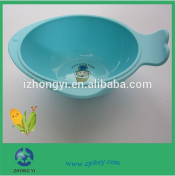 PLA plastic Applied Baby Bowl