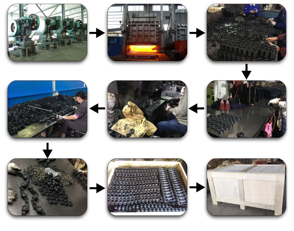 New Wholesale customized transport durable trolley conveyor chain