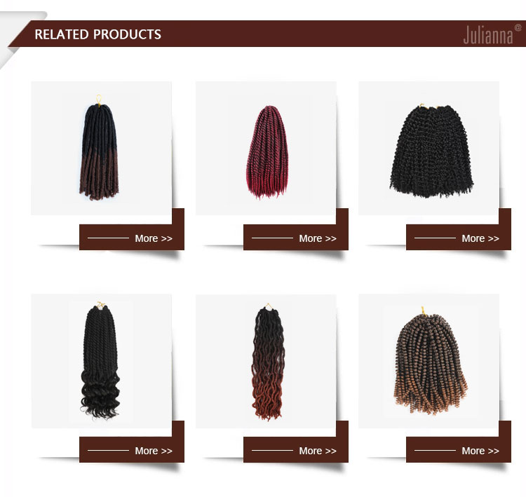 low price vital synthetic braiding hair bohemian braid crochet hair water curl 18inches