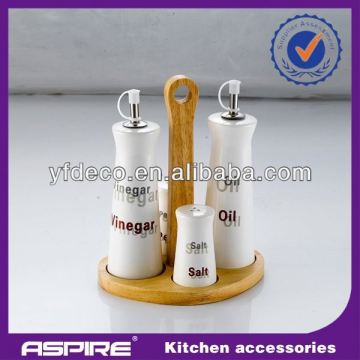 kitchen set oil and vinegar container