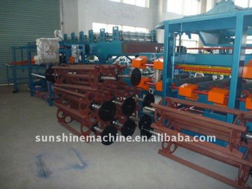 rock wool sandwich panel forming Machine