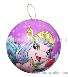 Christmas Metal Tin Ball?