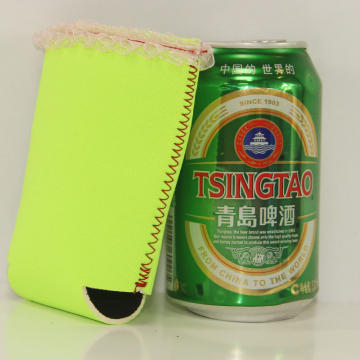 Promotional gift pink lace thermos can cooler