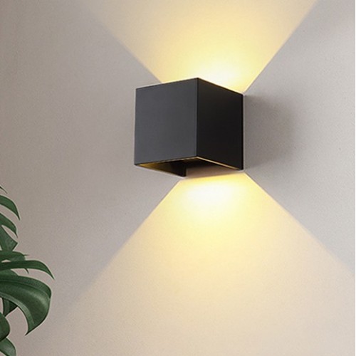 Adjustable Square type waterproof led wall light