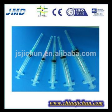 Disposable Plastic Syringes with Needle