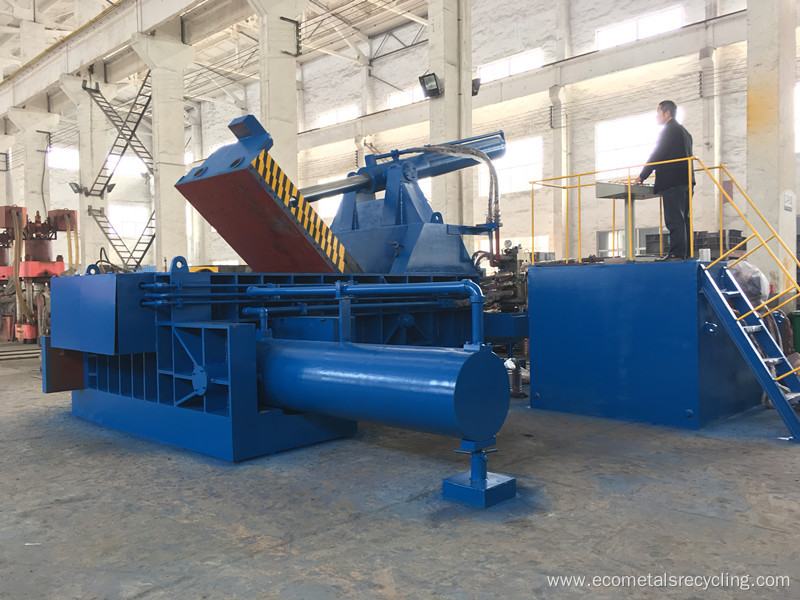 Hydraulic Metal Press Automatic Waste Steel Baling Machine