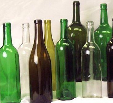 Botellas de vidrio de 700ml de vino o bebidas