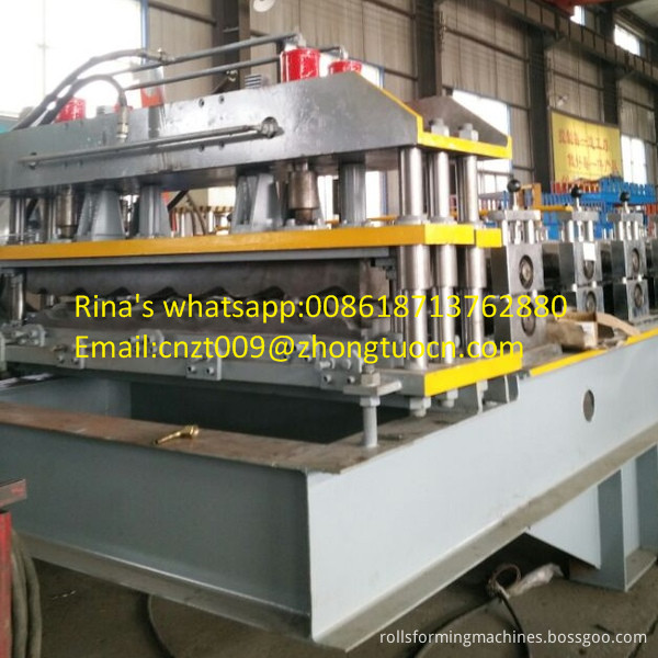 steel sheet roof sheet roll forming machine line 17