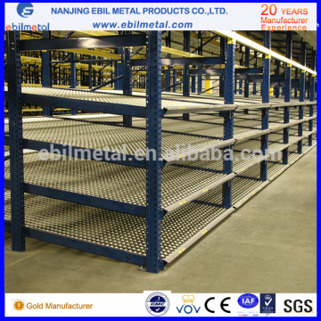 steel carton flow racking for storage box and carton box