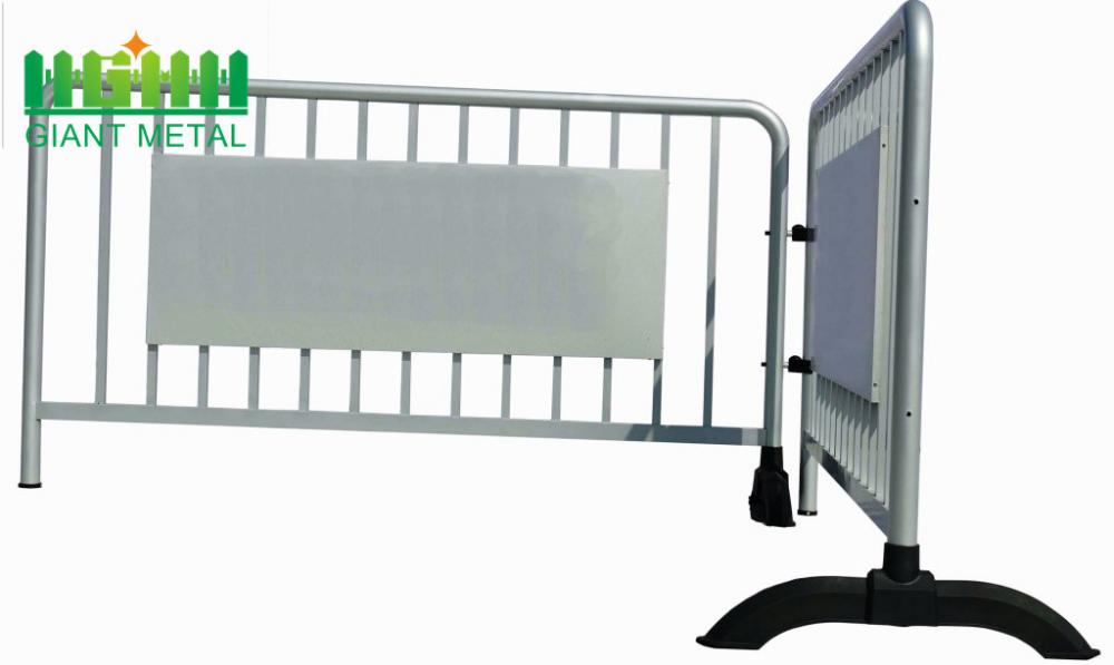 Galvanized Steel Temporary Crowd Control Barrier Fence