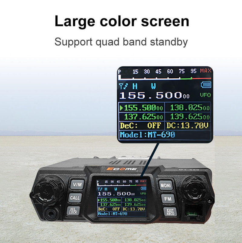 Etmy MT-690  High-performance Ultra-compact Maritime VHF Marine Radio Slipway