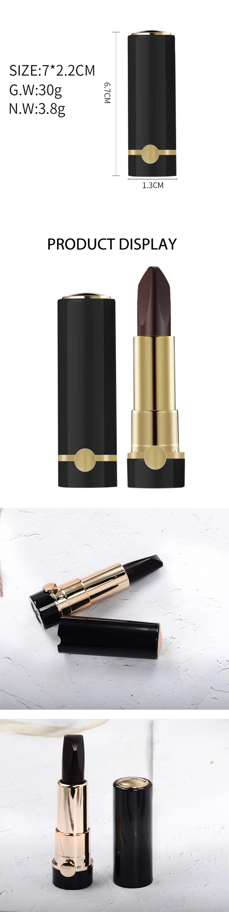 Cosmetics Lipstick Private Label Vegan Lipsticks Makeup Vegan Private Label Double Color Lipsticks
