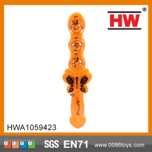 Lovely Kid's Transparent Plastic Toy Sword With Rattle