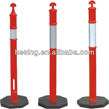 Australian standard T top flexible spring post,warning bollards