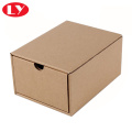 Caja de cajones kraft marrón para caja de embalaje de belte
