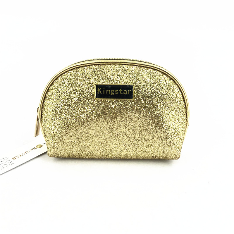 Shiny sequin women glitter coin purse wallet for storage money