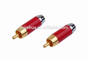Newest colorful rca av connector
