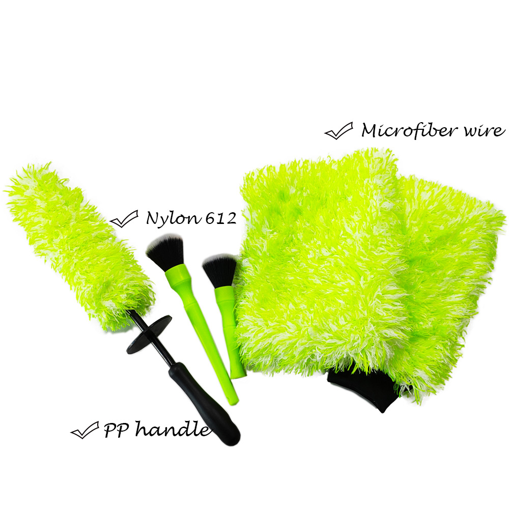 car washer attachment brush microfiber car wash brush with long handle