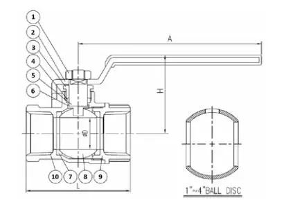 Lead Free Brass Ball Valve