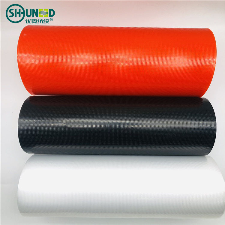 0.07MM thickness Colorful LDPE hot melt film for embroidery backing stabilizer multi-application patches embroidery film