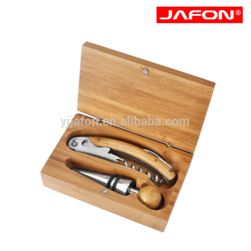 Premium bamboo box Wine Corkscrew Sets WS203