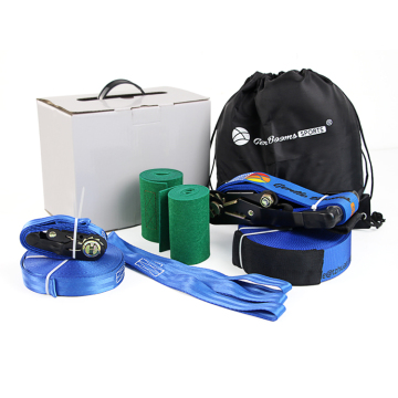 Slackline Kit 60ft with Training Line Tree Protectors