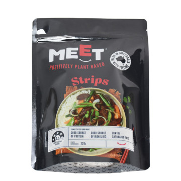 Laminated Plastic stand up bag Metalized food bag