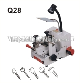 Service Provided car key cutting machine for Q28 WenXing used key duplicating machine