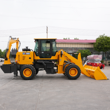 Backhoe Loader Four Wheel Backhoe Excavator