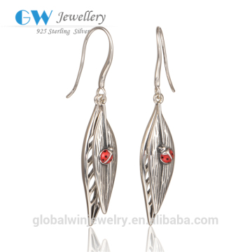 925 Sterling Silver Long Drop Earings