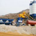 Commercial 50m3 / h concrete mixing plant equipment