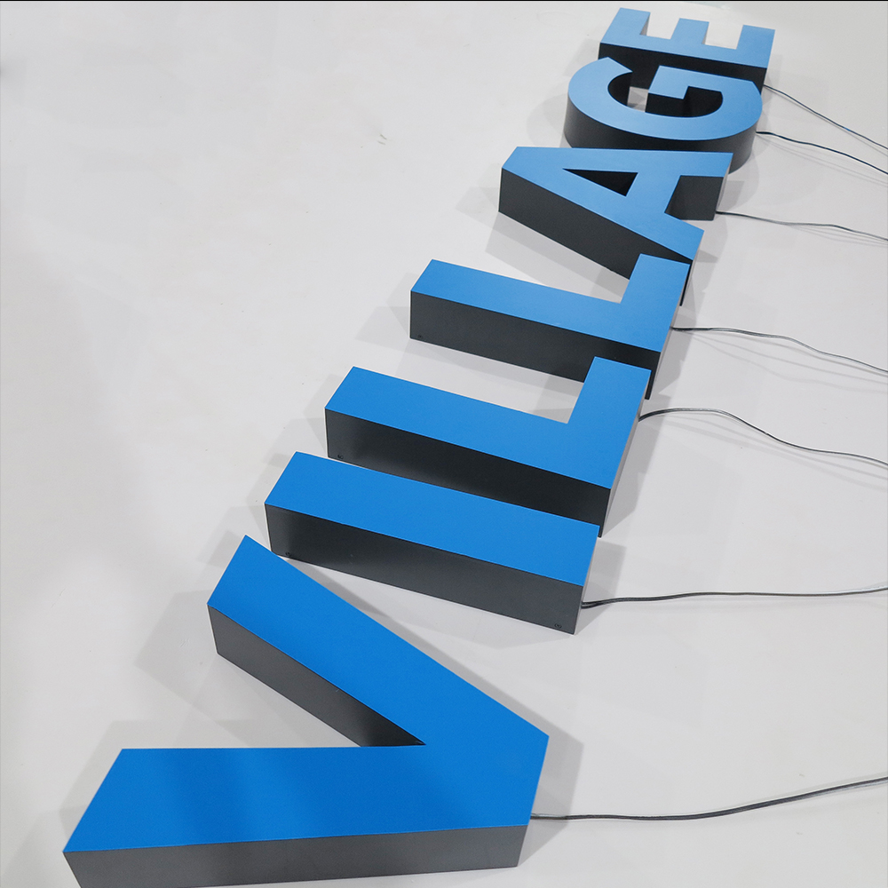 DINGYISIGN Custom Professional 3D Led Luminous Wall Mounted Acrylic Plastic Alphabet Channel Letters Signs