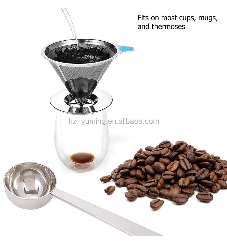 30ml Stainless steel Coffee Scoop/ Spoon Mirror Polish