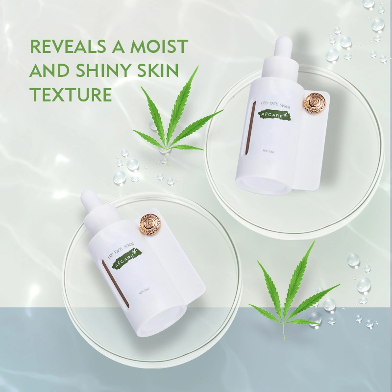 Hemp Leaf Cbd Skincare Series Set Private label Whitening Lighting Skincare Set