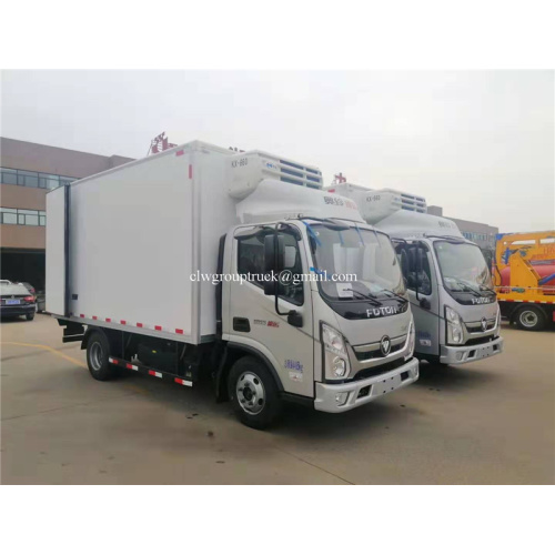 Diesel Frozen Meat Delivery Refrigerated Truck